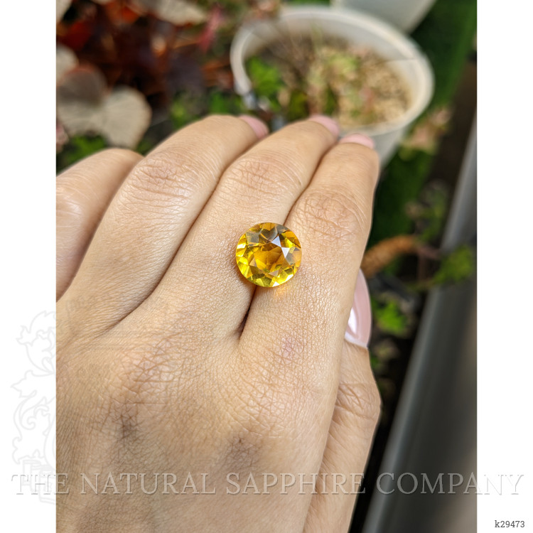 6.05 Ct. Yellow Citrine from Brazil