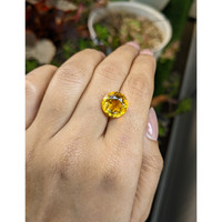 5.84 Ct. Yellow Citrine from Brazil Life Style