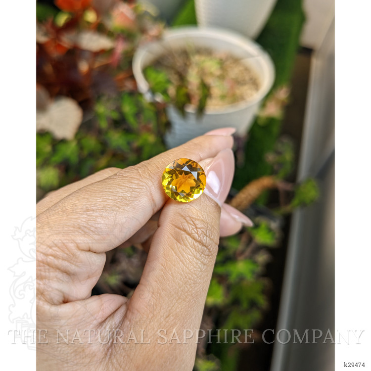 5.84 Ct. Yellow Citrine from Brazil
