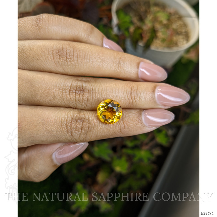 5.84 Ct. Yellow Citrine from Brazil