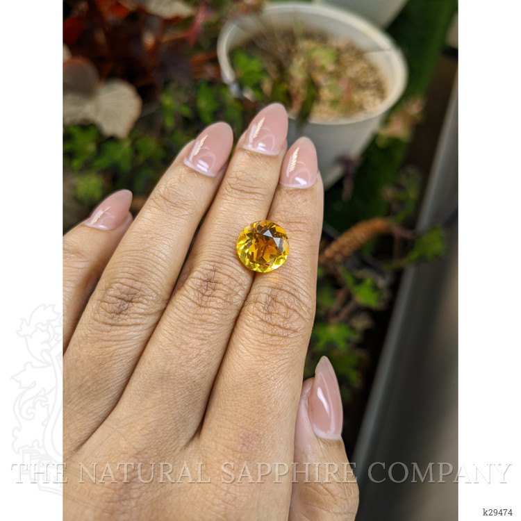 5.84 Ct. Yellow Citrine from Brazil