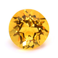 5.38 Ct. Orangish Yellow Citrine from Brazil Video