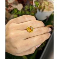 5.31 Ct. Yellow Citrine from Brazil Life Style