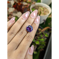 6.17 Ct. Purple Amethyst from Brazil Life Style