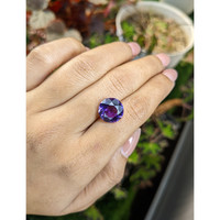 6.17 Ct. Purple Amethyst from Brazil Life Style