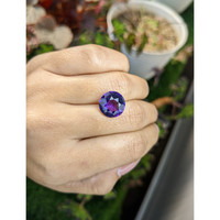 5.95 Ct. Purple Amethyst from Brazil Life Style