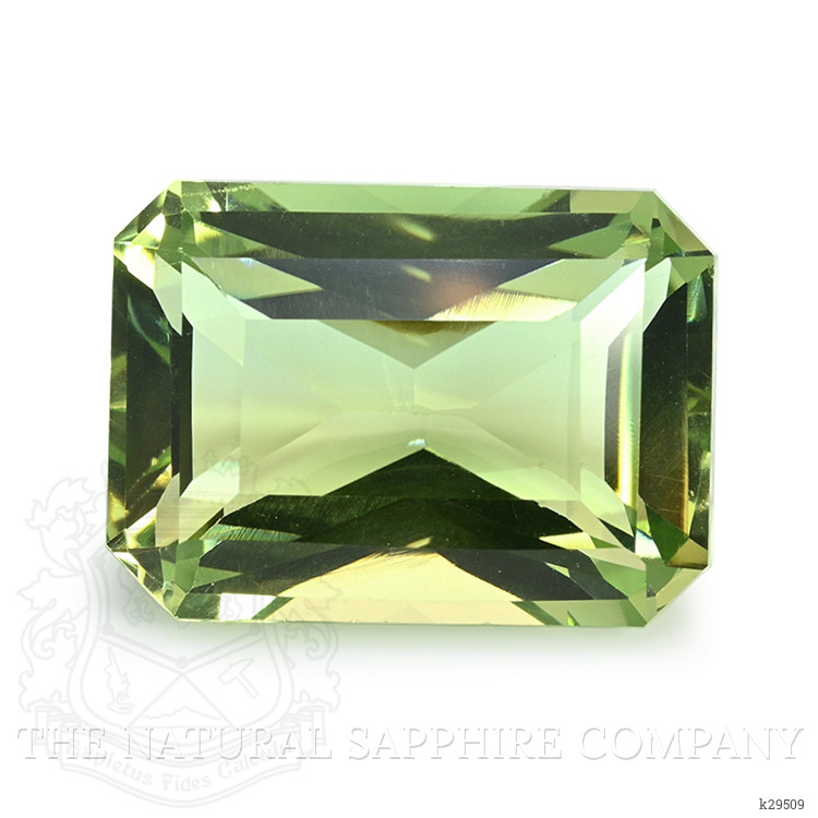 9.22 Ct. Yellowish Green Prasiolite from Brazil