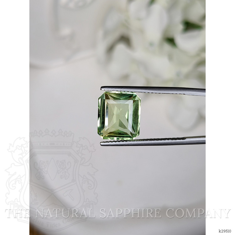5.77 Ct. Yellowish Green Prasiolite from Brazil