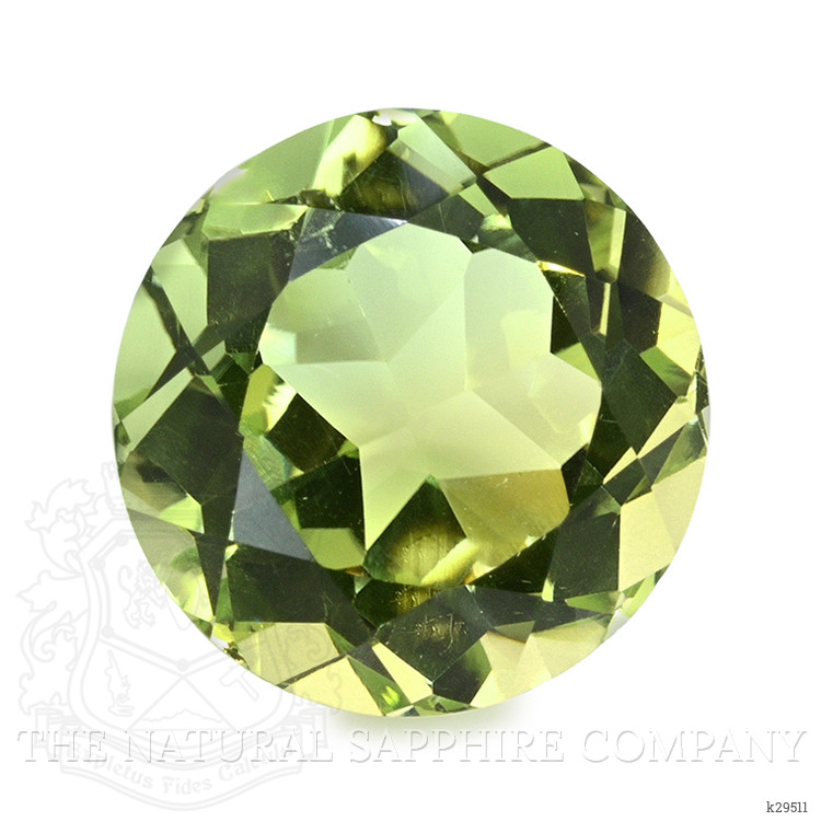 5.12 Ct. Yellowish Green Prasiolite from Brazil