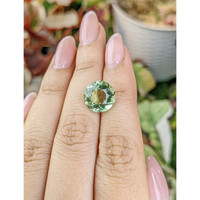 5.36 Ct. Green Prasiolite from Brazil Life Style
