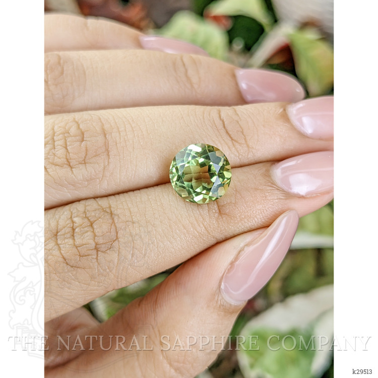 4.41 Ct. Yellowish Green Prasiolite from Brazil
