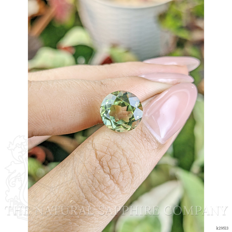 4.41 Ct. Yellowish Green Prasiolite from Brazil