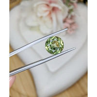 4.41 Ct. Yellowish Green Prasiolite from Brazil Life Style