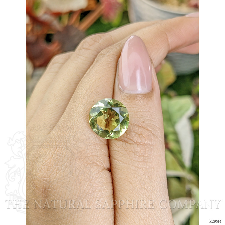 5.74 Ct. Green Prasiolite from Brazil