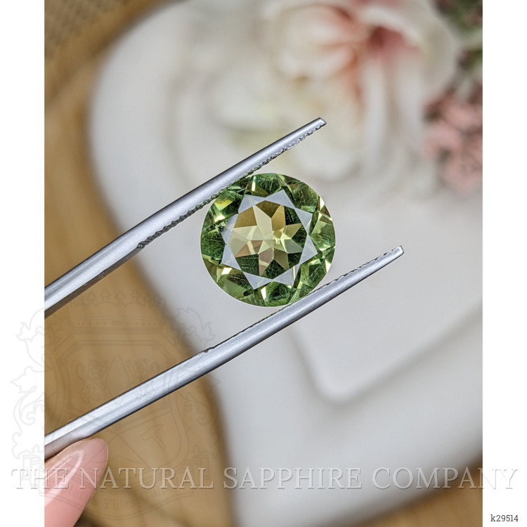 5.74 Ct. Green Prasiolite from Brazil