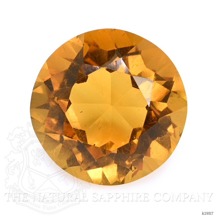 5.07 Ct. Orangish Yellow Citrine from Brazil