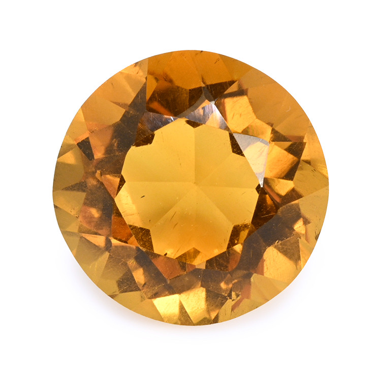 5.07 Ct. Orangish Yellow Citrine from Brazil