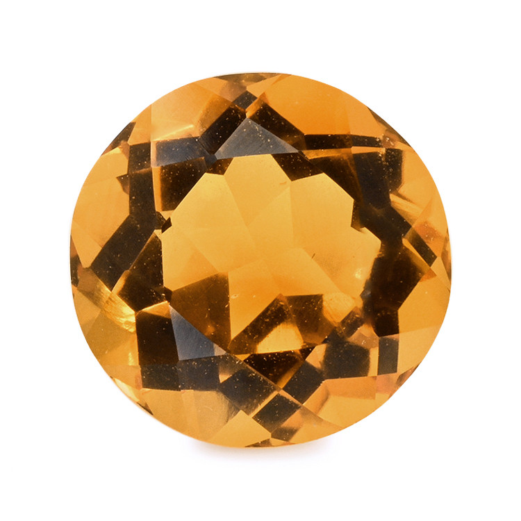 5.14 Ct. Orangish Yellow Citrine from Brazil