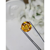 5.14 Ct. Orangish Yellow Citrine from Brazil Life Style