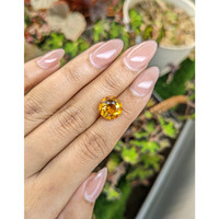 4.66 Ct. Yellowish Orange Citrine from Brazil Life Style