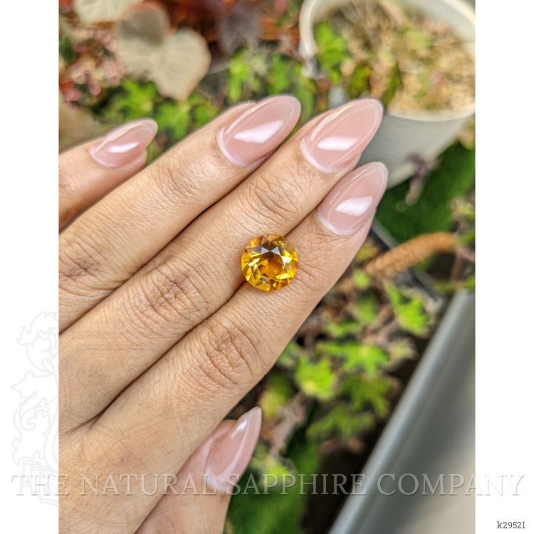 4.66 Ct. Yellowish Orange Citrine from Brazil