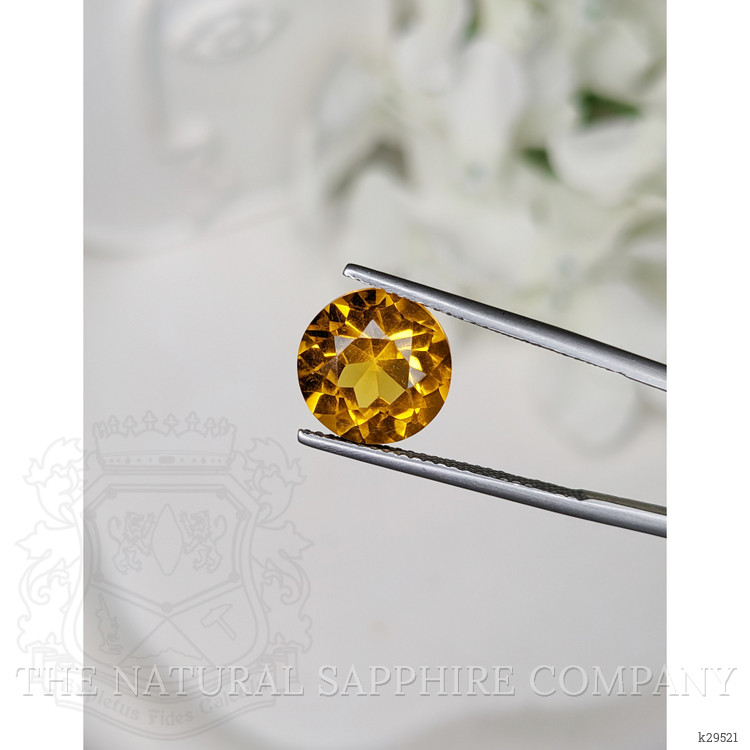 4.66 Ct. Yellowish Orange Citrine from Brazil