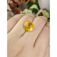 6.68 Ct. Yellow Citrine from Brazil Life Style