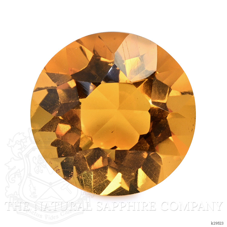 6.61 Ct. Yellowish Orange Citrine from Brazil