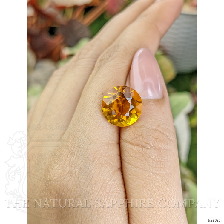 6.61 Ct. Yellowish Orange Citrine from Brazil