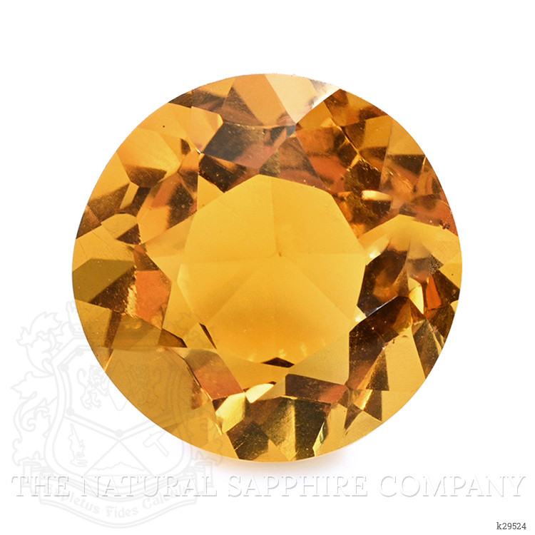 6.50 Ct. Orangish Yellow Citrine from Brazil