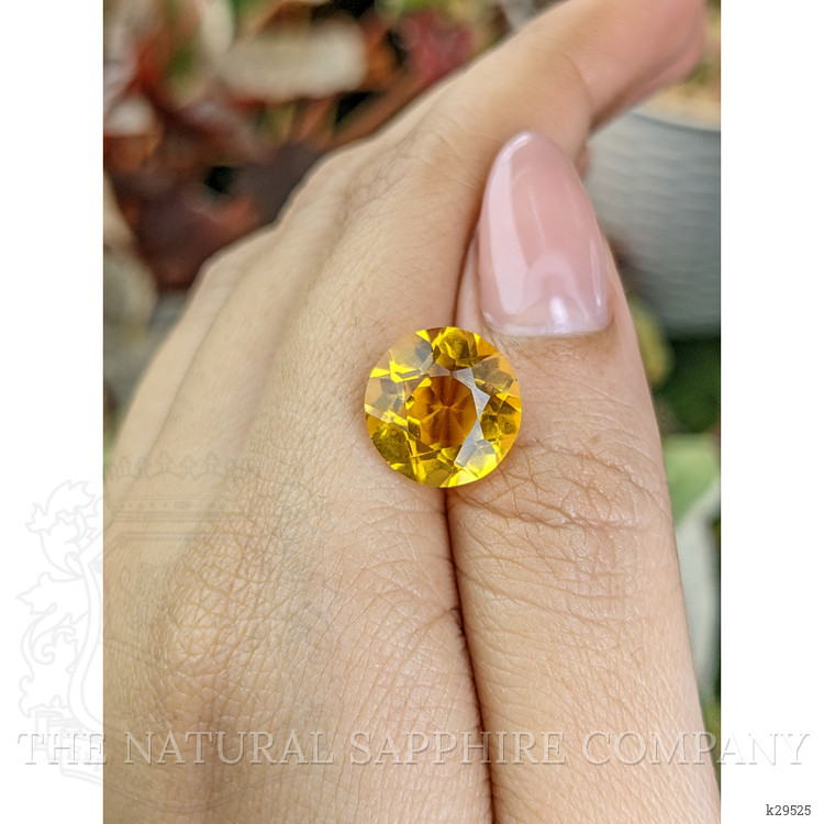 5.95 Ct. Yellow Citrine from Brazil