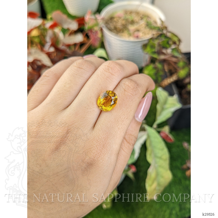 5.12 Ct. Yellow Citrine from Brazil