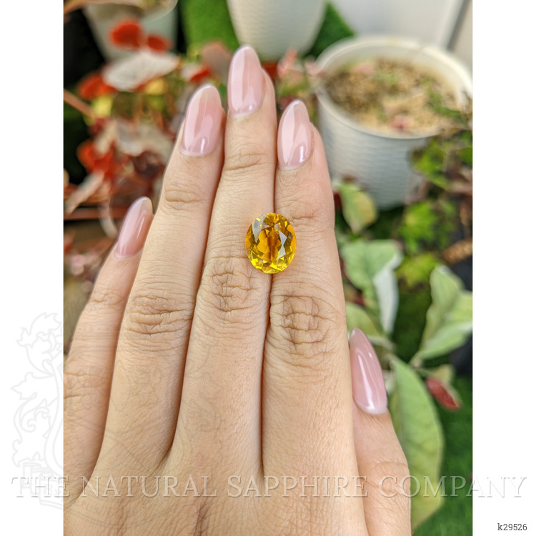 5.12 Ct. Yellow Citrine from Brazil