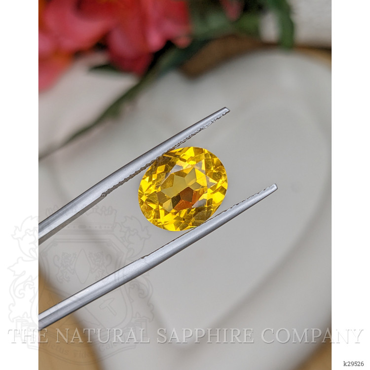 5.12 Ct. Yellow Citrine from Brazil