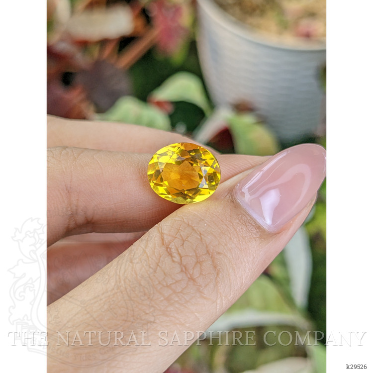 5.12 Ct. Yellow Citrine from Brazil