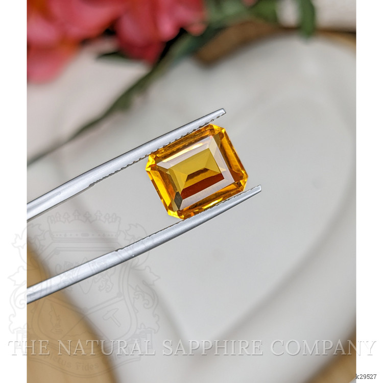 5.16 Ct. Yellowish Orange Citrine from Brazil