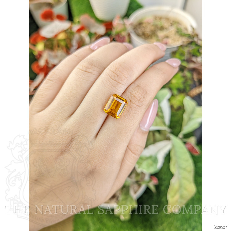5.16 Ct. Yellowish Orange Citrine from Brazil