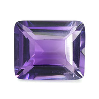 6.10 Ct.Tw. Emerald Cut Amethyst