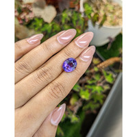 4.60 Ct. Purple Amethyst from Brazil Life Style