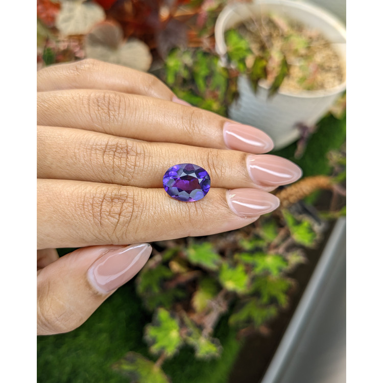 5.59 Ct. Purple Amethyst from Brazil