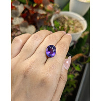 5.59 Ct. Purple Amethyst from Brazil Life Style