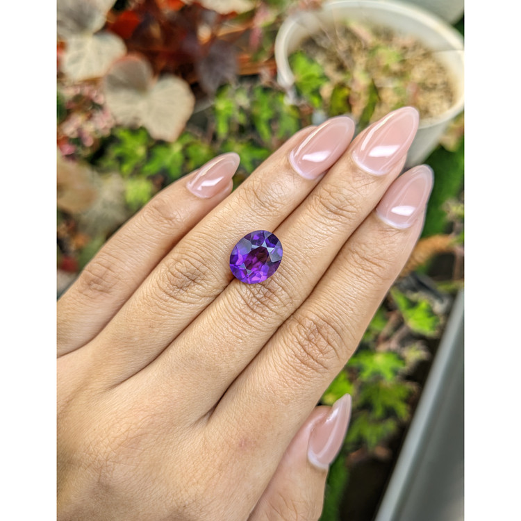 5.54 Ct. Purple Amethyst from Brazil