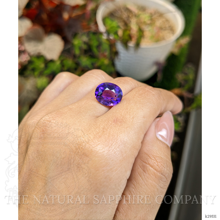 5.54 Ct. Purple Amethyst from Brazil