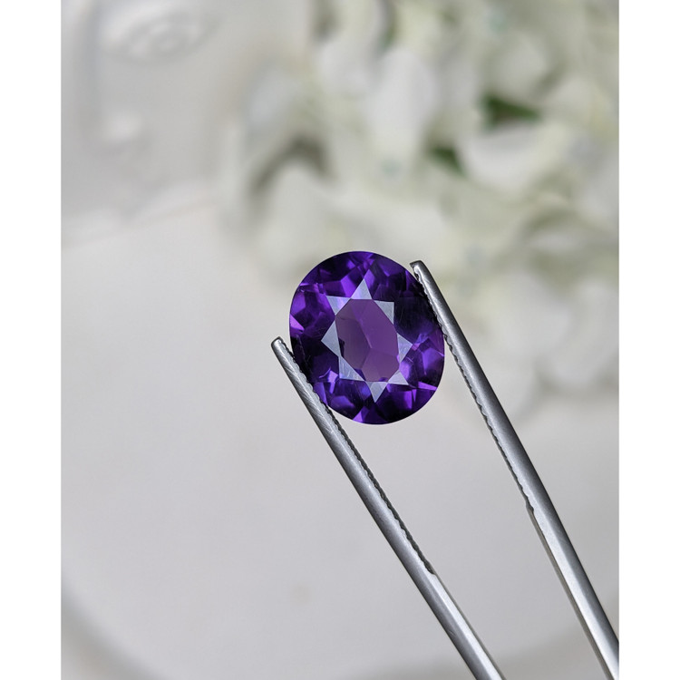 5.54 Ct. Purple Amethyst from Brazil