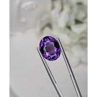 5.70 Ct. Purple Amethyst from Brazil Life Style