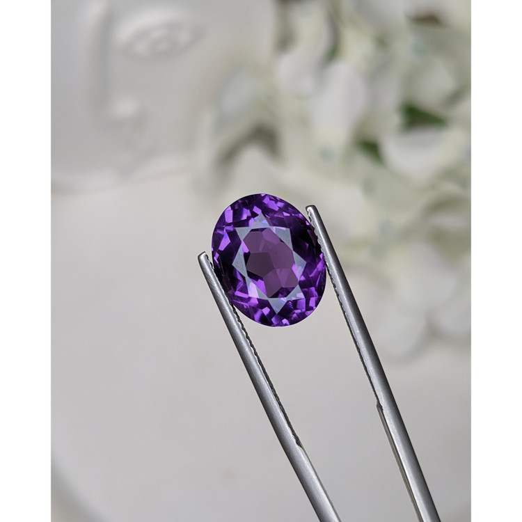 5.70 Ct. Purple Amethyst from Brazil