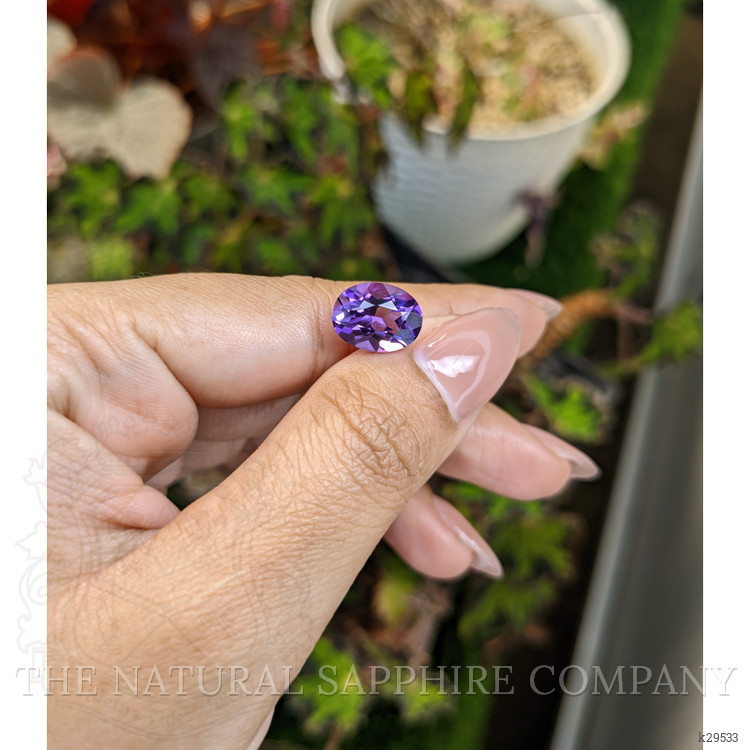 3.68 Ct. Purple Amethyst from Brazil