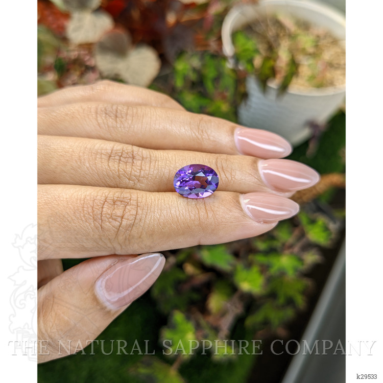 3.68 Ct. Purple Amethyst from Brazil