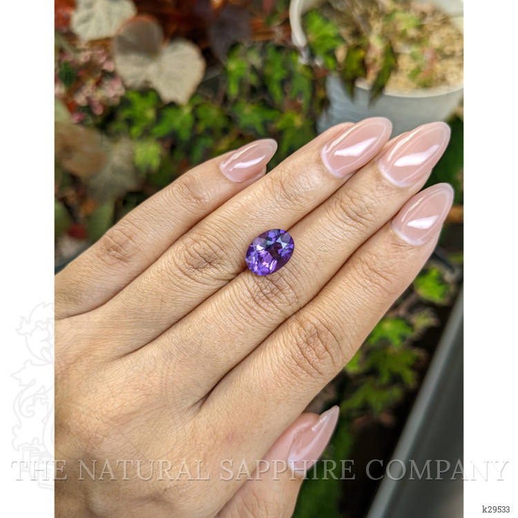 3.68 Ct. Purple Amethyst from Brazil