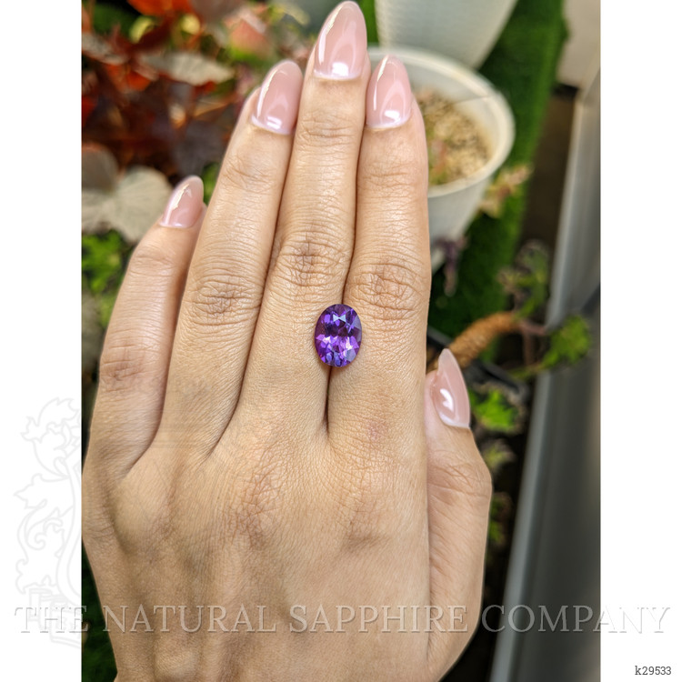 3.68 Ct. Purple Amethyst from Brazil